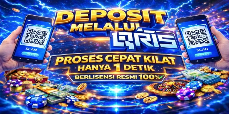 DEPOSIT VIA QRIS PROSES KILAT